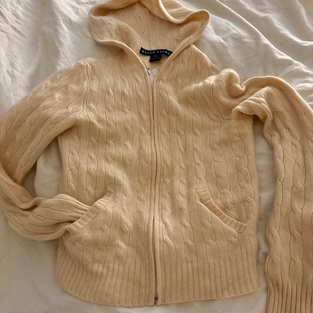 Ralph Lauren Black Label Cashmere Hoodie